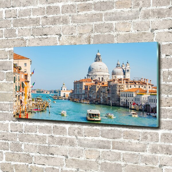Foto en cristal de alta calidad con impresión uv horizontal Venecia, Italia