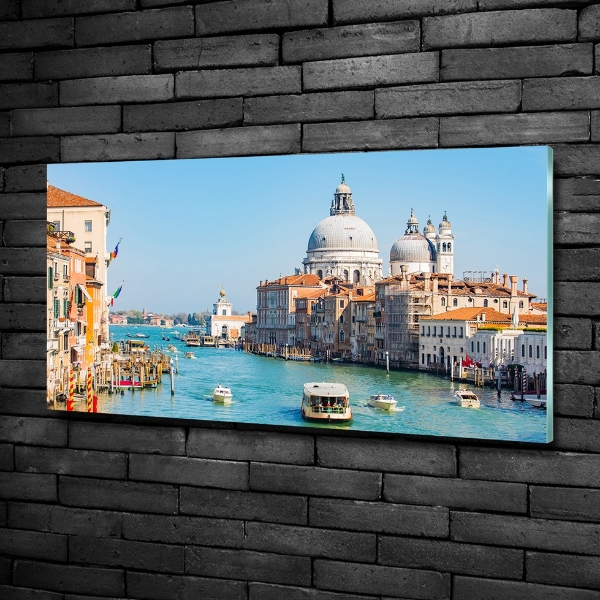 Foto en cristal de alta calidad con impresión uv horizontal Venecia, Italia