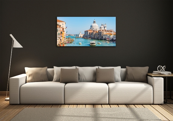 Foto en cristal de alta calidad con impresión uv horizontal Venecia, Italia