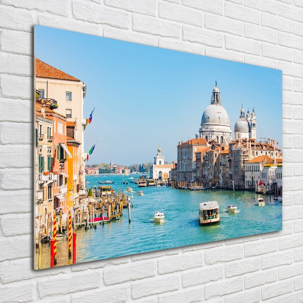 Foto en cristal de alta calidad con impresión uv horizontal Venecia, Italia