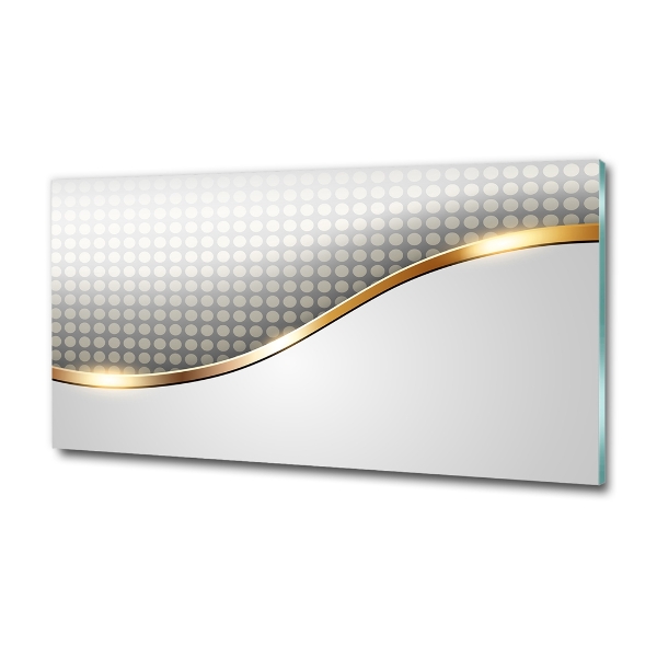 Foto en cristal de alta calidad con impresión uv horizontal Fondo abstracto