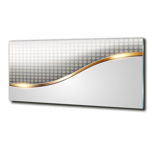 Foto en cristal de alta calidad con impresión uv horizontal Fondo abstracto