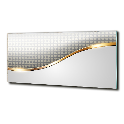 Foto en cristal de alta calidad con impresión uv horizontal Fondo abstracto