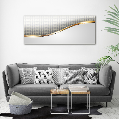 Foto en cristal de alta calidad con impresión uv horizontal Fondo abstracto