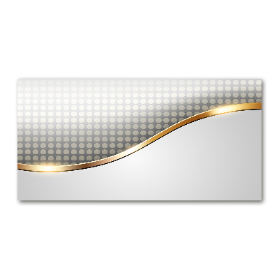 Foto en cristal de alta calidad con impresión uv horizontal Fondo abstracto