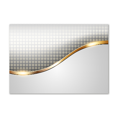 Foto en cristal de alta calidad con impresión uv horizontal Fondo abstracto