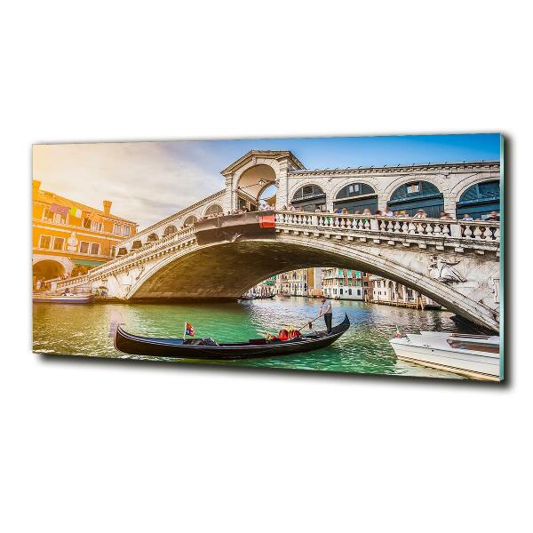 Cuadro de cristal templado moderno horizontal Venecia, Italia