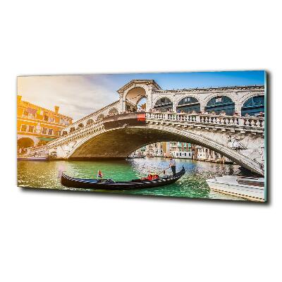 Cuadro de cristal templado moderno horizontal Venecia, Italia