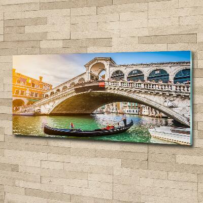 Cuadro de cristal templado moderno horizontal Venecia, Italia