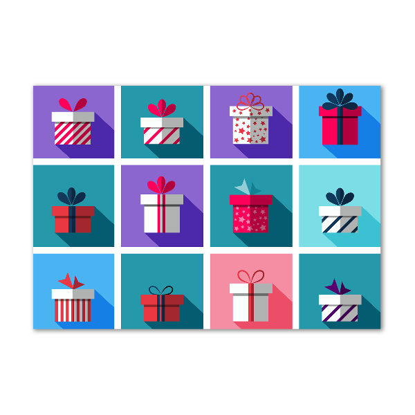 Foto en cristal de alta calidad con impresión uv horizontal Presenta