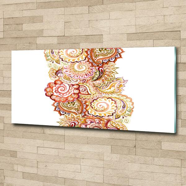 Cuadro de cristal templado moderno horizontal Adornos