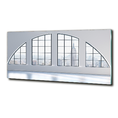 Foto en cristal de alta calidad con impresión uv horizontal Interior espacioso