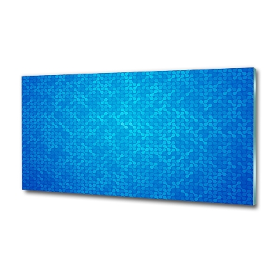 Cuadro de cristal templado moderno horizontal Fondo abstracto