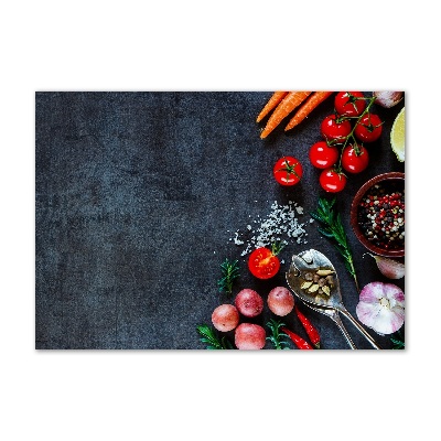 Foto obraz szkło hartowane Składniki