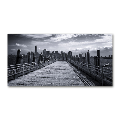Foto obraz szklany Nowy Jork panorama