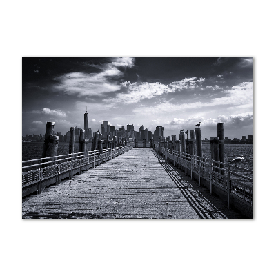 Foto obraz szklany Nowy Jork panorama