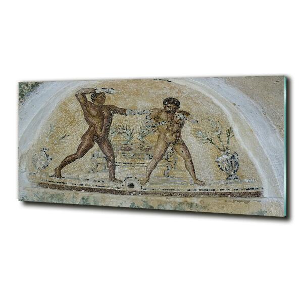 Foto en cristal de alta calidad con impresión uv horizontal Mosaico