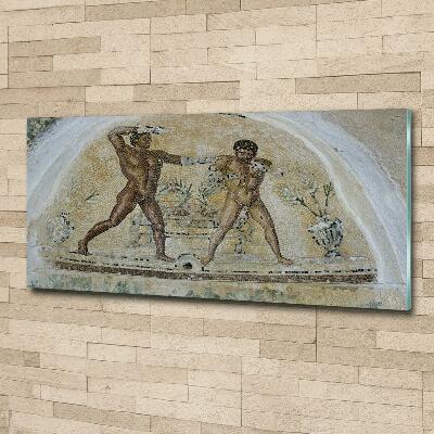 Foto en cristal de alta calidad con impresión uv horizontal Mosaico