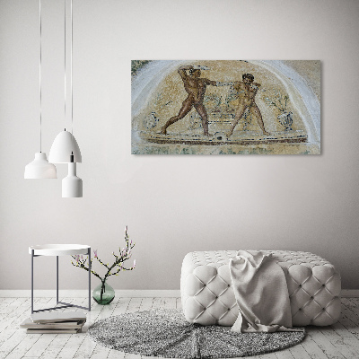 Foto en cristal de alta calidad con impresión uv horizontal Mosaico