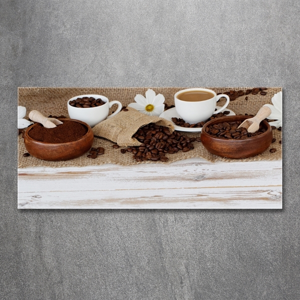 Foto obraz szkło hartowane Filiżanka kawy