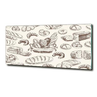 Cuadro de cristal templado moderno horizontal Pan