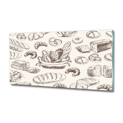 Cuadro de cristal templado moderno horizontal Pan