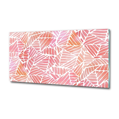 Cuadro de cristal templado moderno horizontal Fondo abstracto