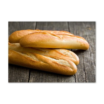 Cuadro decorativo de vidrio para salón horizontal Baguettes
