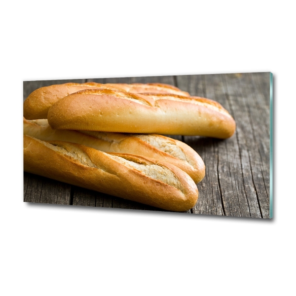 Cuadro decorativo de vidrio para salón horizontal Baguettes