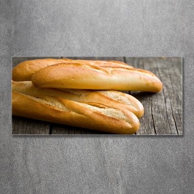 Cuadro decorativo de vidrio para salón horizontal Baguettes