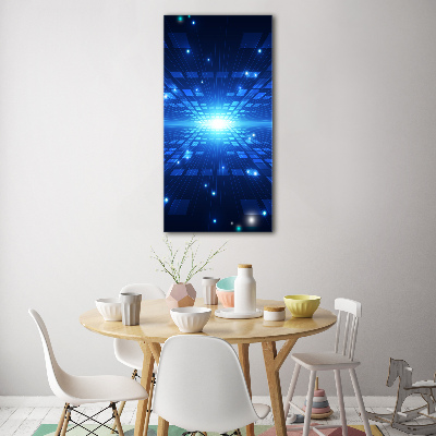 Cuadro de vidrio templado 4mm para pared vertical Fondo 3D