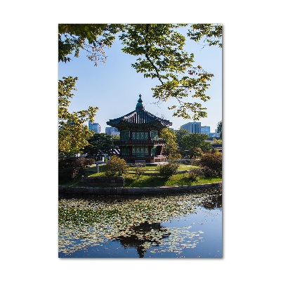 Fotocuadro de cristal elegante para hogar vertical Corea del Sur