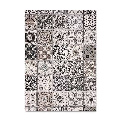 Cuadro de cristal moderno efecto brillo vertical Azulejos de cerámica