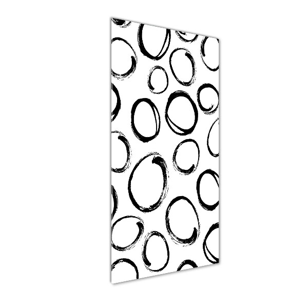 Cuadro decorativo en cristal con canto pulido vertical Cólico