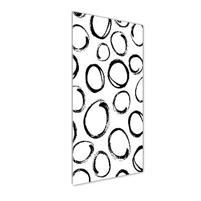 Cuadro decorativo en cristal con canto pulido vertical Cólico