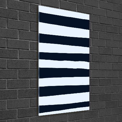 Cuadro de vidrio templado 4mm para pared vertical Fondo rayado