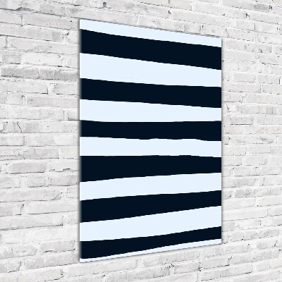 Cuadro de vidrio templado 4mm para pared vertical Fondo rayado