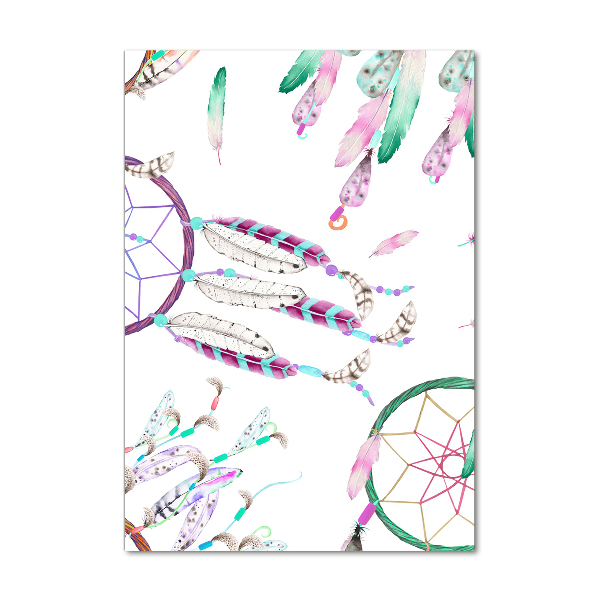 Foto obraz szkło hartowane pionowy Łapacze snów