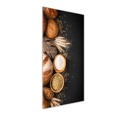 Fotocuadro de cristal elegante para hogar vertical Pan