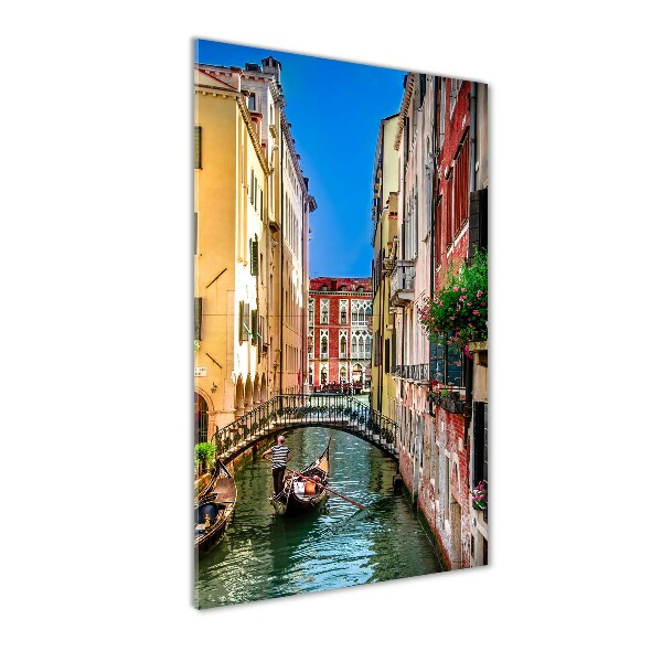 Fotocuadro de cristal elegante para hogar vertical Venecia, Italia
