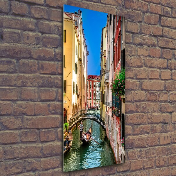 Fotocuadro de cristal elegante para hogar vertical Venecia, Italia