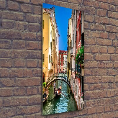Fotocuadro de cristal elegante para hogar vertical Venecia, Italia