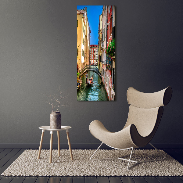Fotocuadro de cristal elegante para hogar vertical Venecia, Italia