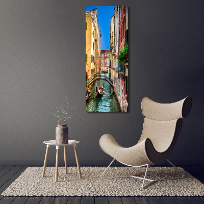 Fotocuadro de cristal elegante para hogar vertical Venecia, Italia