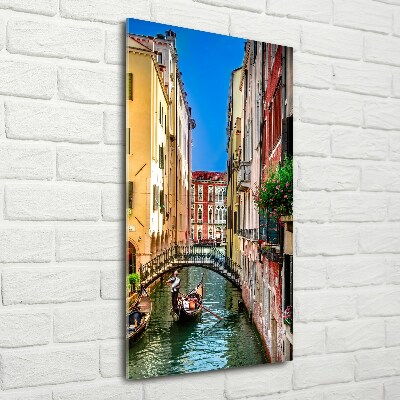 Fotocuadro de cristal elegante para hogar vertical Venecia, Italia