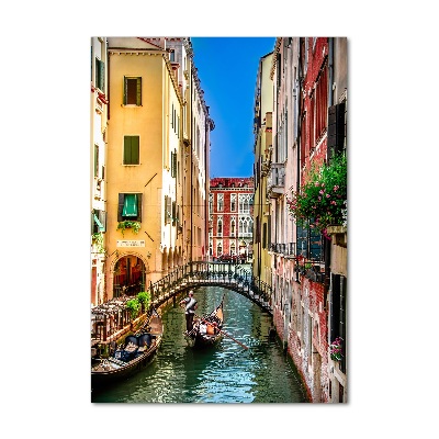 Fotocuadro de cristal elegante para hogar vertical Venecia, Italia