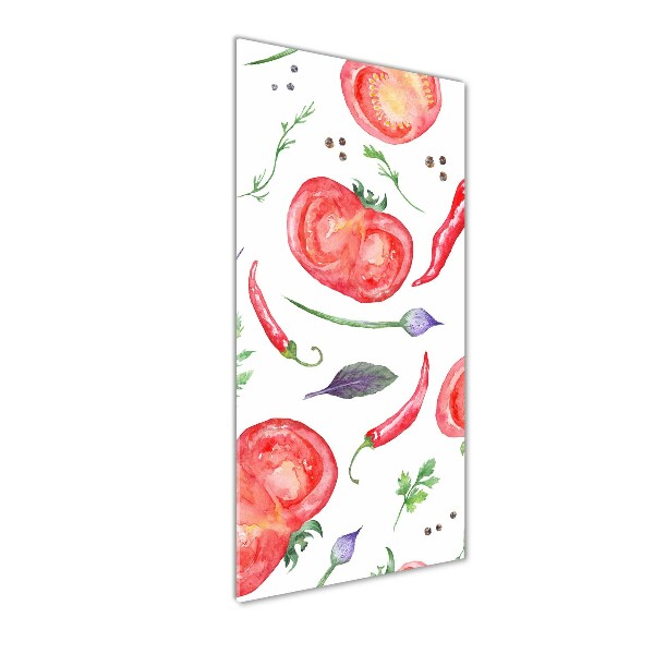 Foto-obraz zdjęcie na szkle pionowy Warzywa