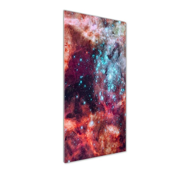 Cuadro de vidrio templado 4mm para pared vertical Nube de Magallanes