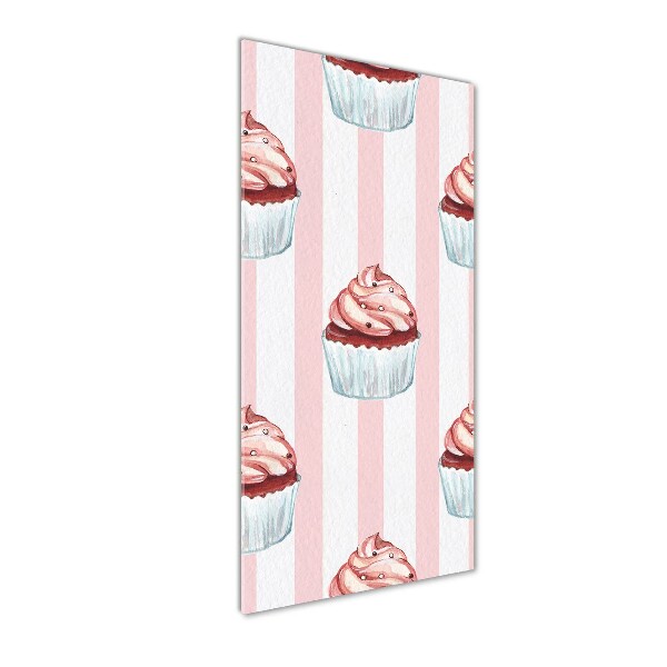 Cuadro decorativo en cristal con canto pulido vertical Magdalenas