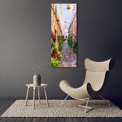 Fotocuadro de cristal elegante para hogar vertical Mallorca, España